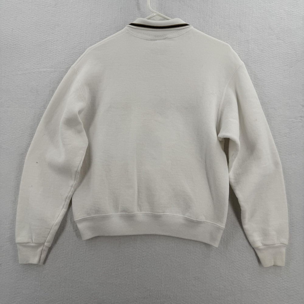 Vintage Lee Sweatshirt Mens Small Polo Collar San Francisco USA Embroidered 90s‎ - Picture 2 of 9